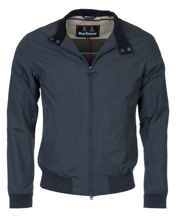 Men s Barbour Royston Casual Jacket Navy FLCrooks