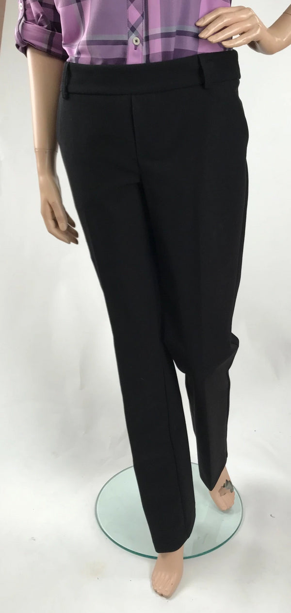 Women's Up! | Mid Weight Luxury Pant with Belt Loops | Black - F.L.