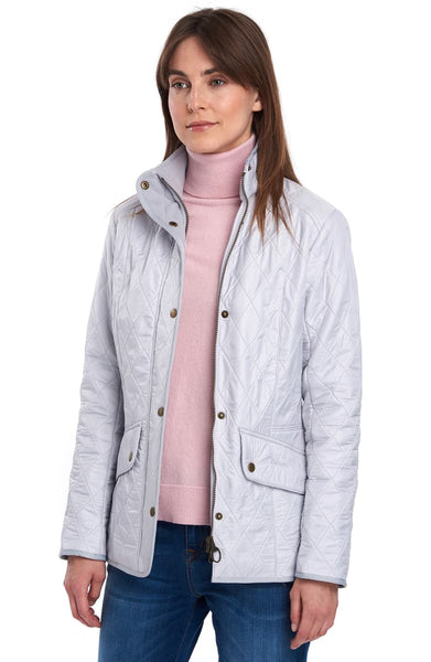 Barbour ice white jacket online